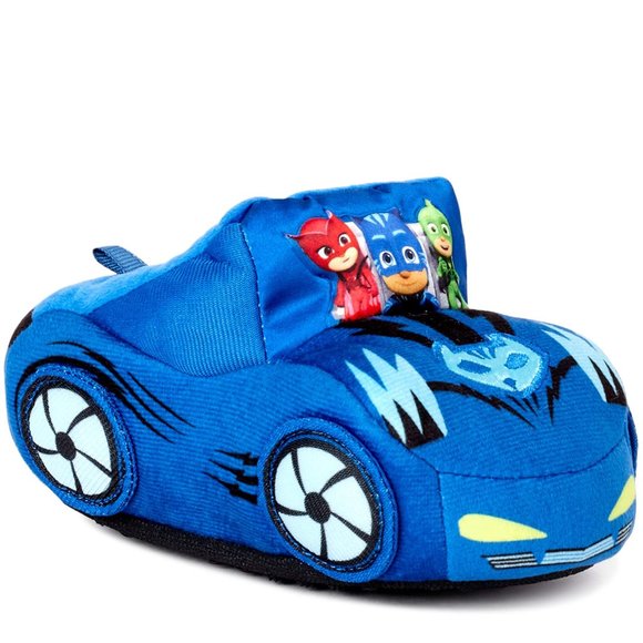 PJ Masks Blue Unisex Toddler Car Slippers - Picture 1 of 6